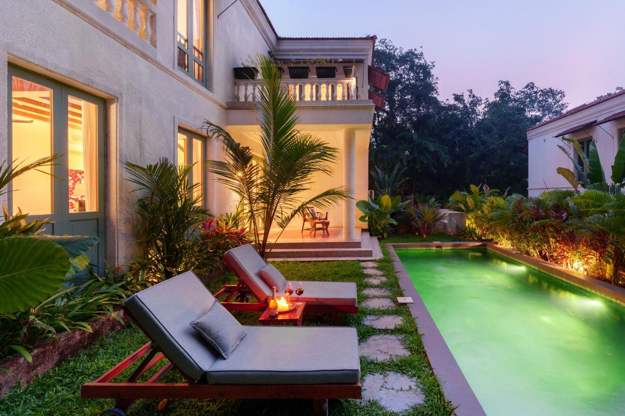 La Branca Villa Siolim Exterior foto