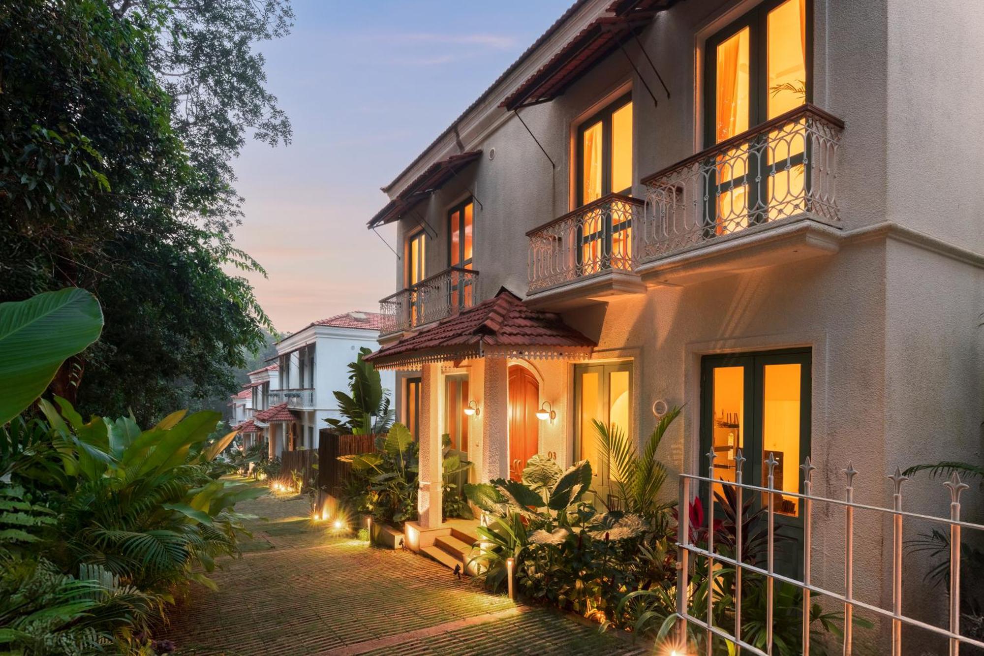 La Branca Villa Siolim Exterior foto